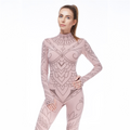 Mehndi Jumpsuit with Long Sleeves