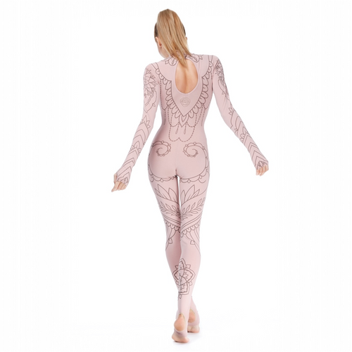 Mehndi Jumpsuit with Long Sleeves