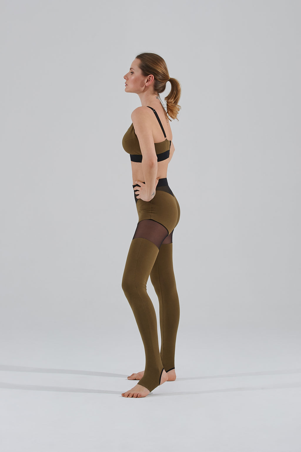 Khaki Leggings