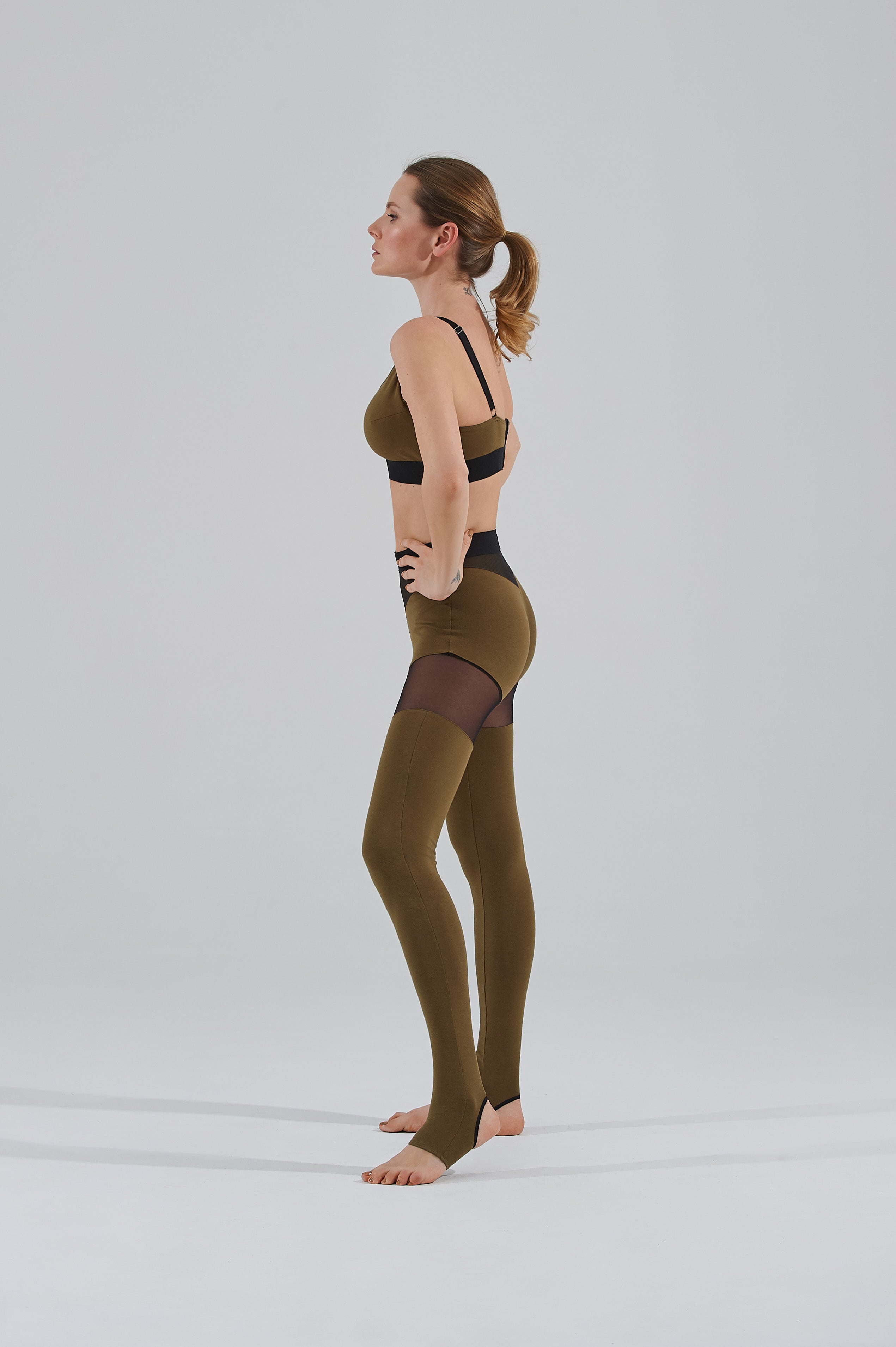 Khaki Leggings